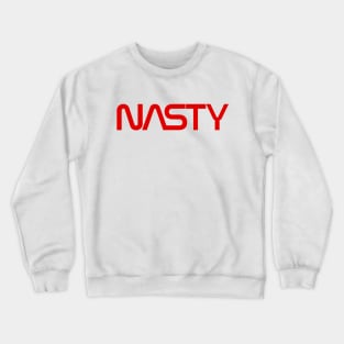 NASTY (retro NASA style) Crewneck Sweatshirt